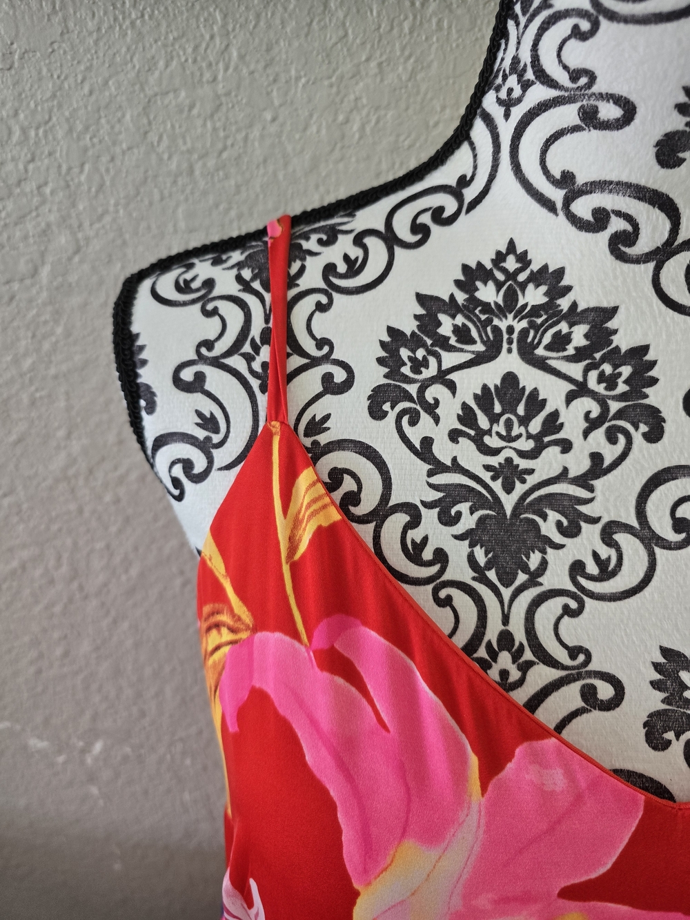 Soma Red Tropical Floral Maxi Dress - Picture 3 of 6